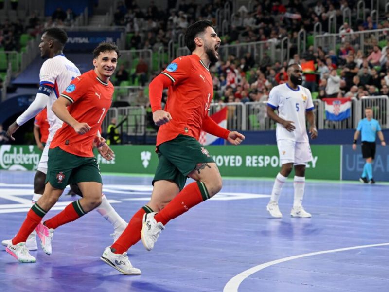 Portugalci znova v finalu futsalskega EP, Španci premagali Hrvate