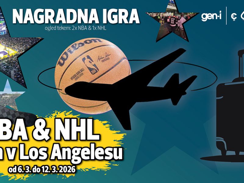 Nagradna igra: NBA & NHL teden v Los Angelesu - LA Lakers in LA Kings