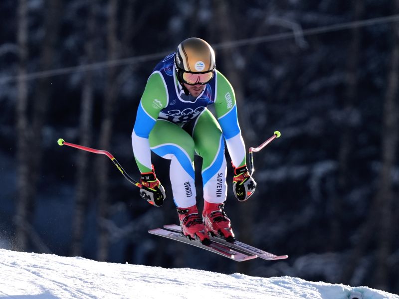 Sta se prav odločila? Zadnji trening smuka končan, Slovenca pa takole…