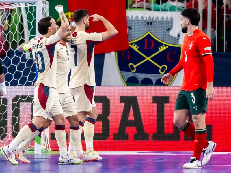 Španci po zmagi nad Portugalci osmič evropski prvaki v futsalu