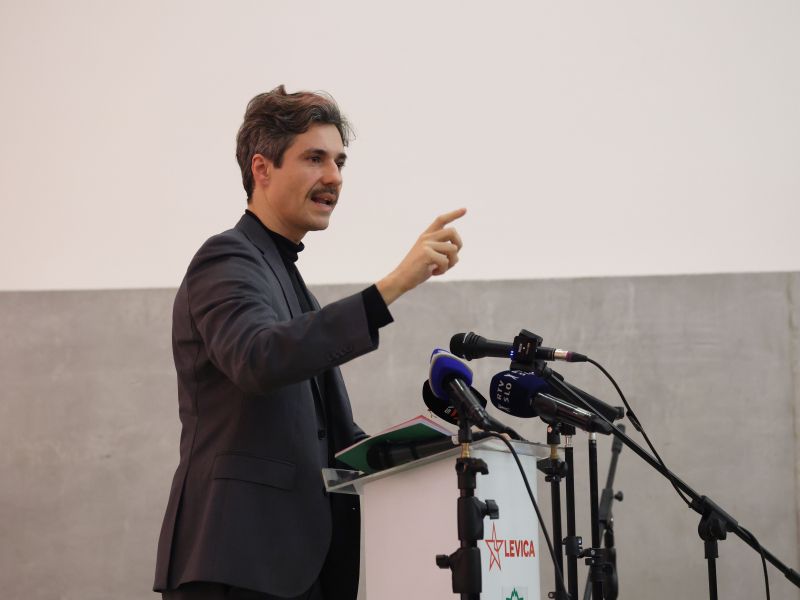 Luka Mesec: V politiko ne vstopamo zaradi koristi, ampak zaradi sprememb