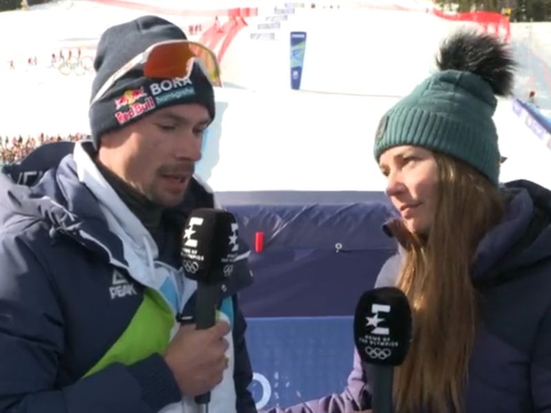 Roglič prek Tine Maze poslal čustveno sporočilo Lindsey Vonn: Ne zasluži si