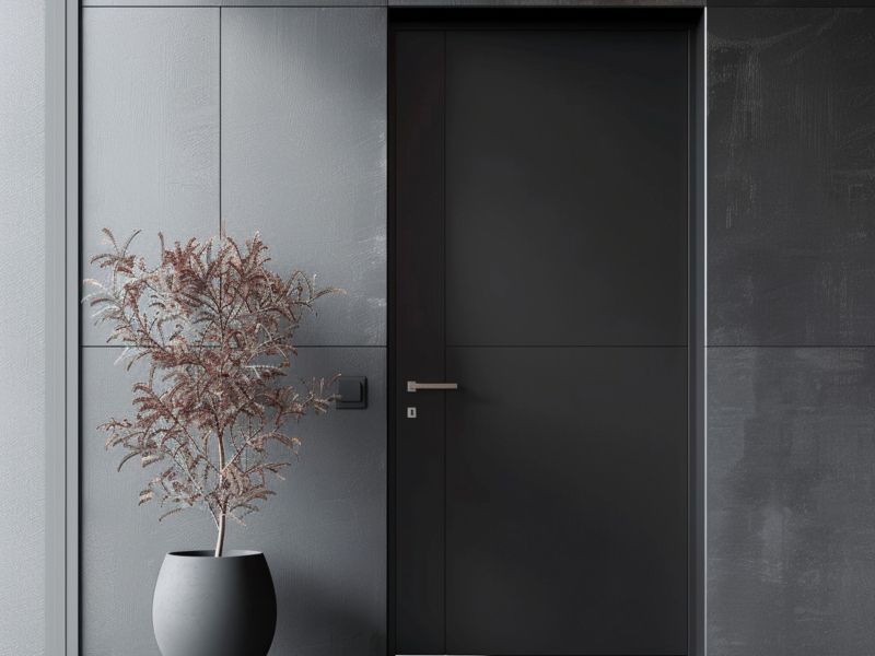 Zakaj črna vrata osvajajo domove