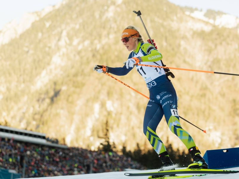 Bi morala ostati pri smučarskih tekih? Lampičeva streljala v prazno