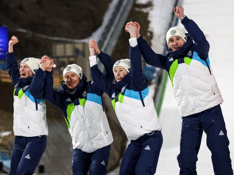 Nika in Domen takole obnorela Brazilijo, česa takega skoki še niso videli