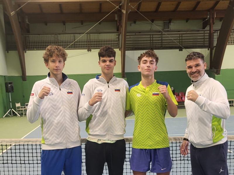 Na zimskih pokalih v tenisu najuspešnejši fantje do 16 let