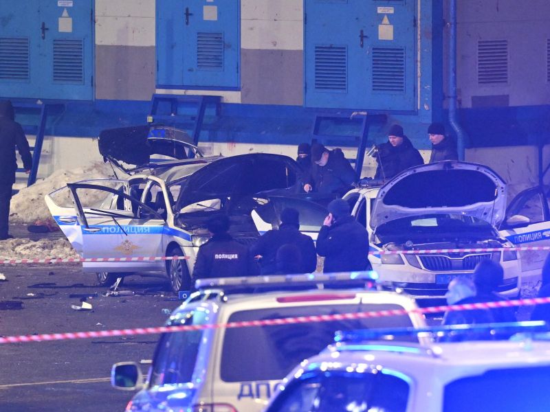 V Moskvi sredi noči odjeknila silovita eksplozija