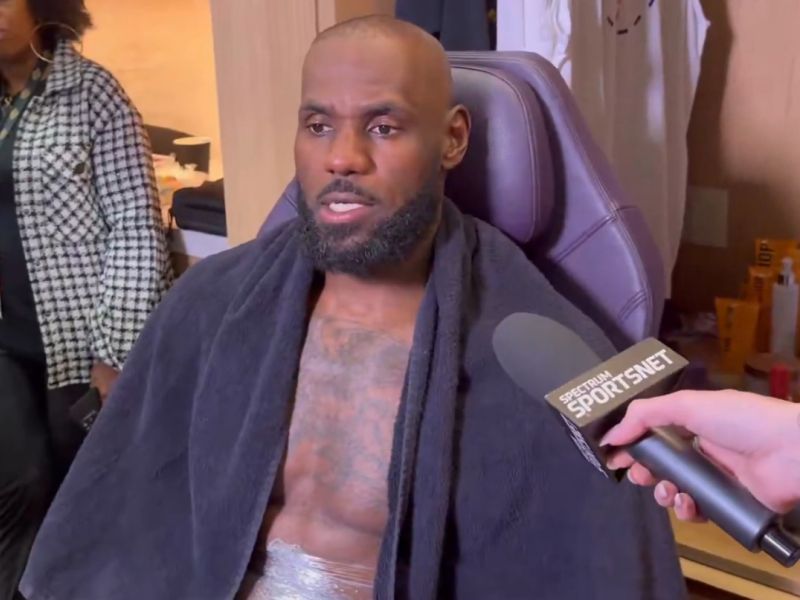 Kdo je kriv za poraz Lakersov? LeBron z zanimivimi besedami o Dončiću