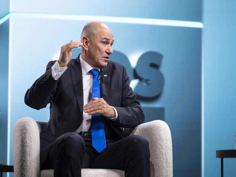 Janša se je z Eilandom pogovarjal o Bližnjem vzhodu, ne o volitvah