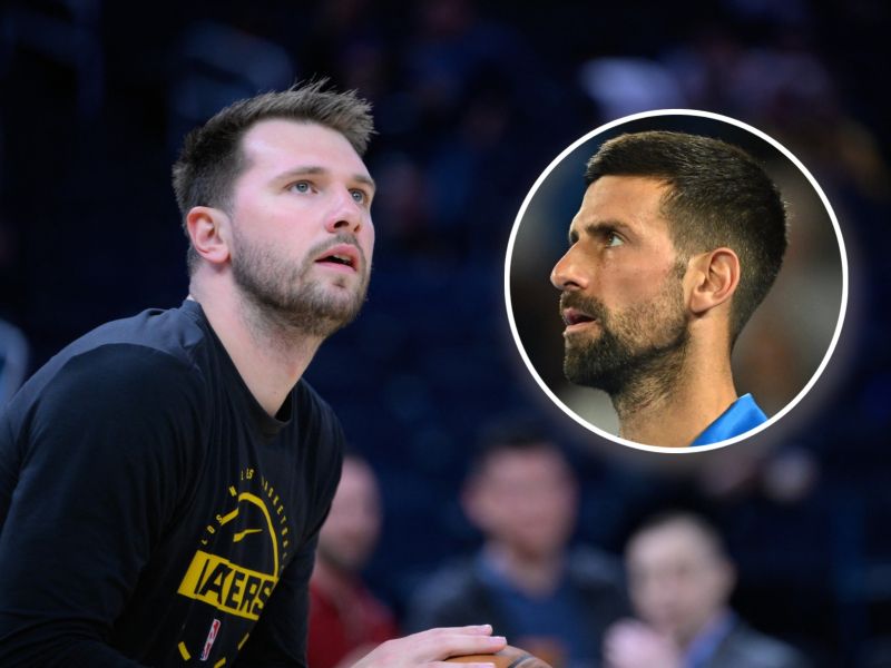 Dončić in Đoković objeta v Los Angelesu, Luka iskreno: On je zame ...