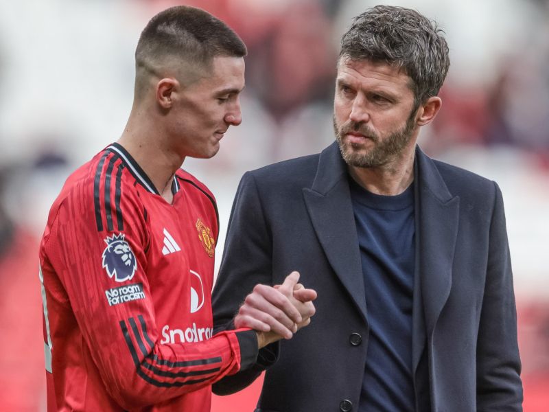 Šeško dokončno prepričal Carricka? Tako se je odločil trener Uniteda