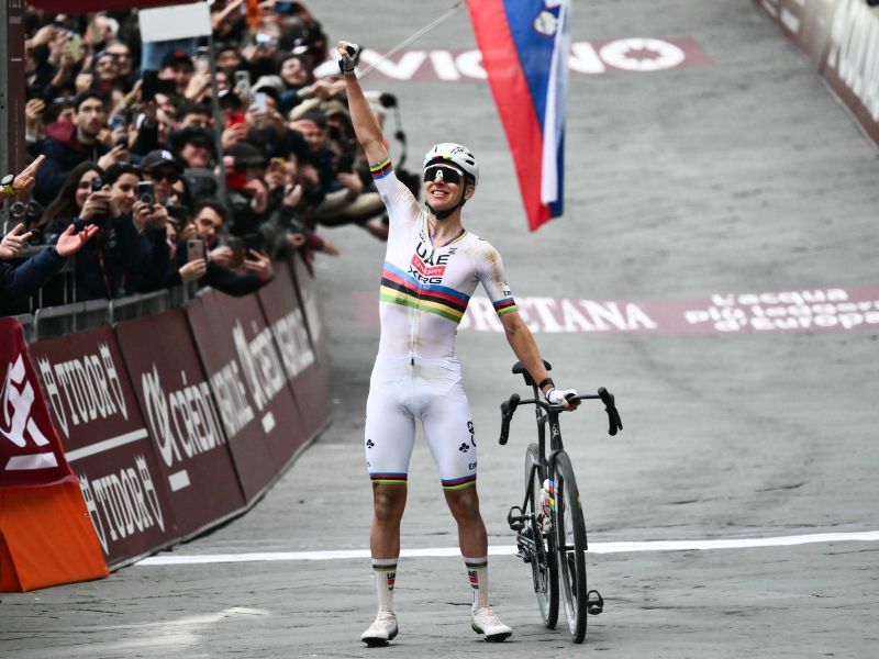 Tadej Pogačar kot Domen Prevc - razred zase