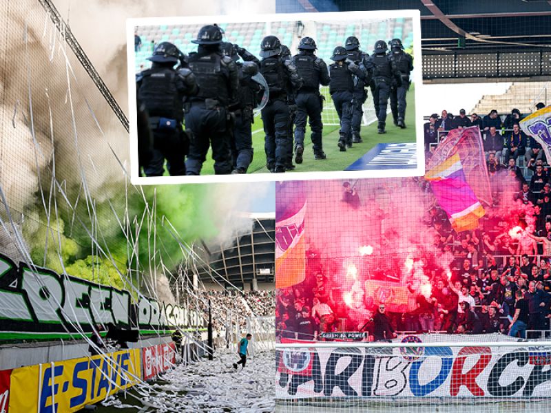 Policija tokrat drugače proti navijačem, tole se je zgodilo po derbiju