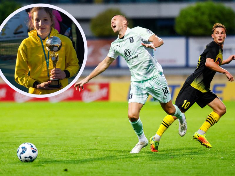 Tekma Olimpije z Radomljami bo tudi dobrodelna: Za Laro, za njeno zdravje