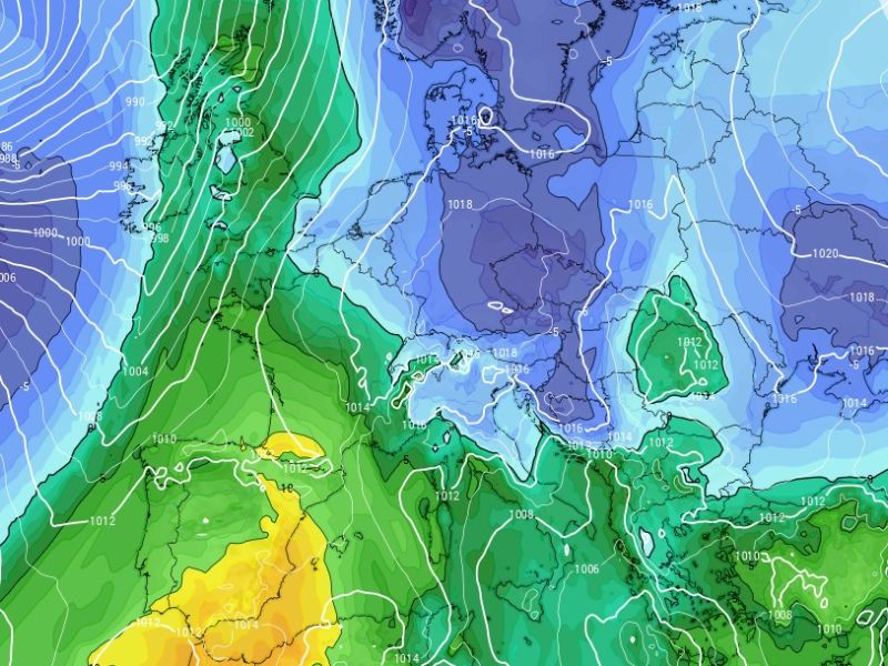 Kmalu vremenski preobrat: Občutna ohladitev, meja sneženja se bo spustila