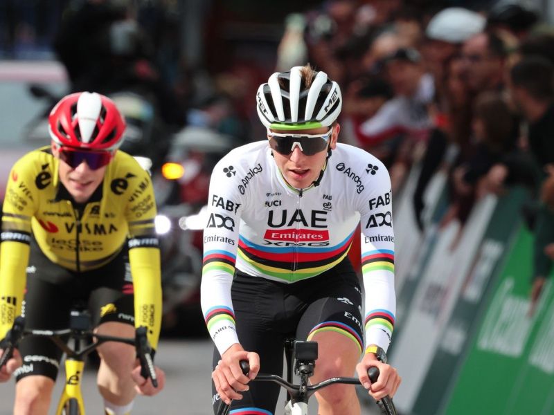 Vingegaarda soočili z (neprijetnim) vprašanjem o Pogačarju