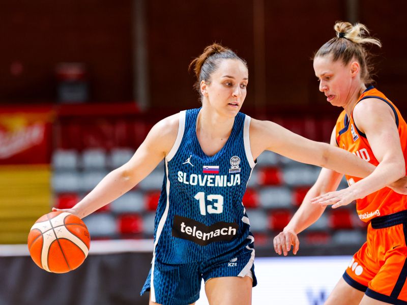 Slovenke odpihnile Nizozemsko ter začrtale pot proti EuroBasketu
