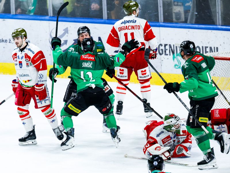 Olimpija na pragu polfinala – Italijane povsem razbila,norišnica v Tivoliju