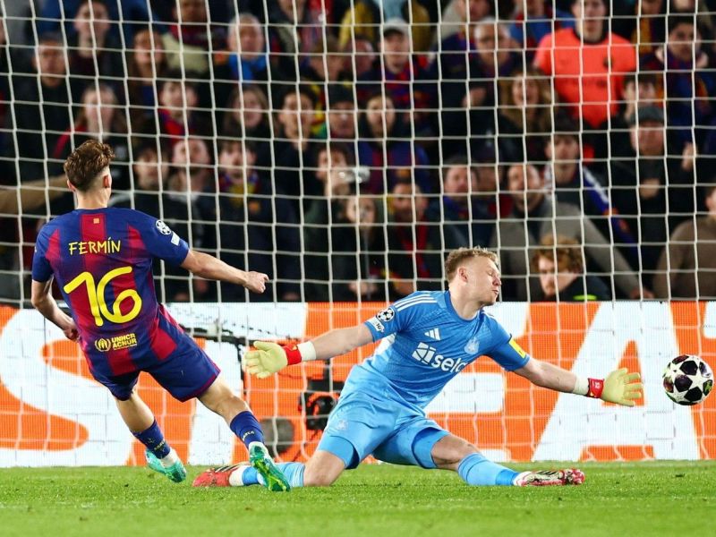 Barcelona do vrha napolnila mrežo Newcastla