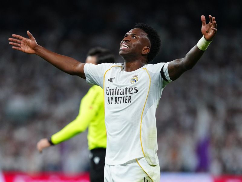 Vinicius najprej potopil Atletico, kar je naredil Simeoneju, pa dviga prah