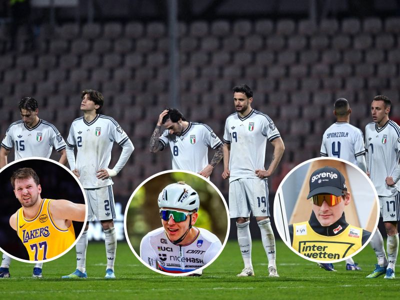 Pljunil v obraz Dončića, Prevca in Pogačarja, sramota šefa Italije