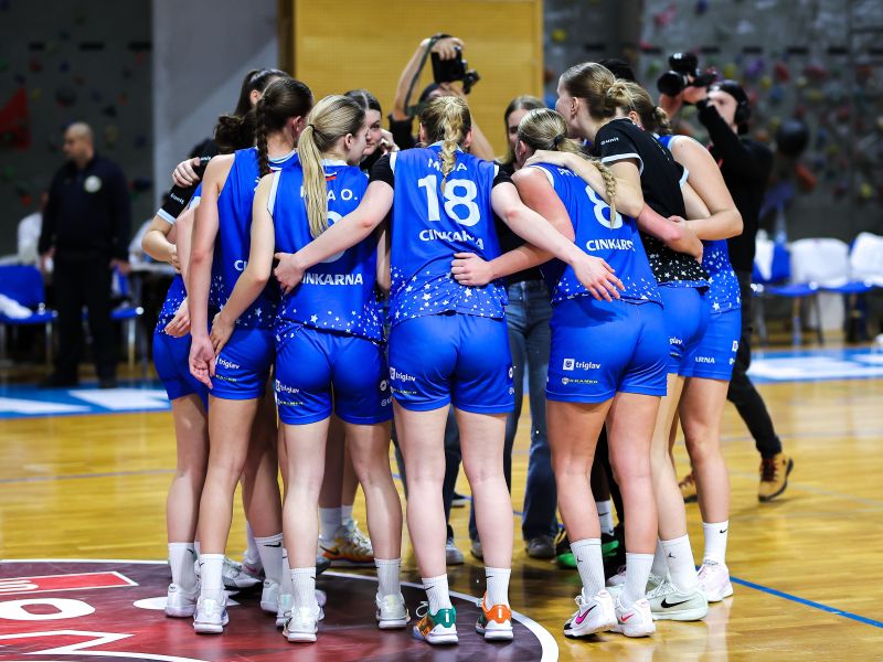 Košarkarice Cinkarne Celja prve finalistke DP