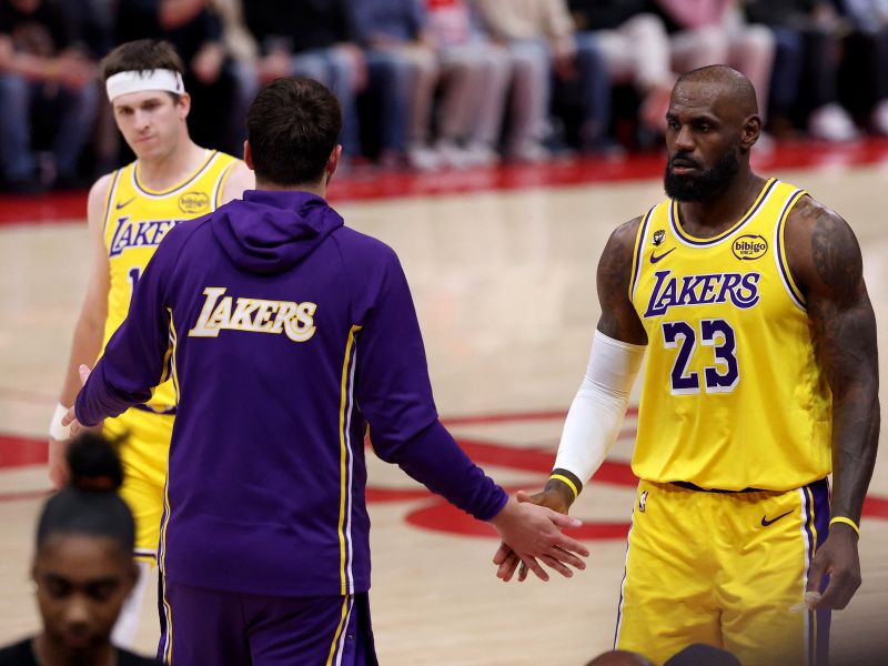 LeBronove besede o Dončićevi poškodbi zadenejo v srce, to je povedal kralj