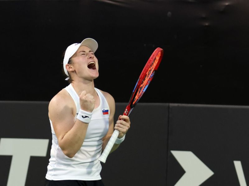 Velik uspeh slovenske tenisačice: Tamara Zidanšek vse bližje naslovu