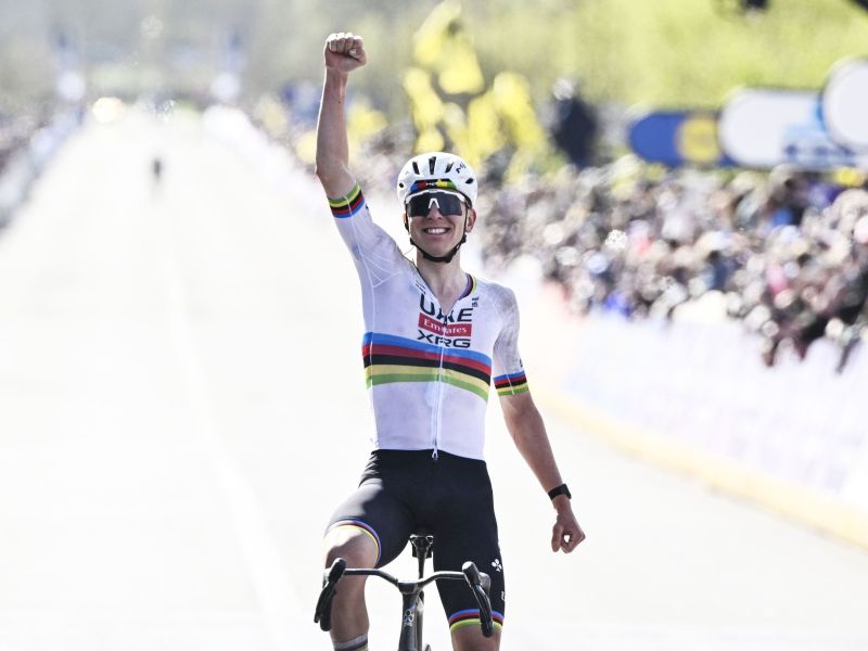 Tadej Pogačar: »Ne dirkam pogosto, a čutim pritisk.«