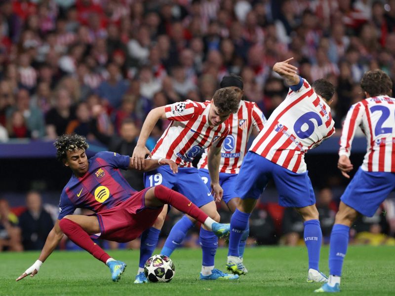 Po totalnem nogometu sladek poraz Atletica