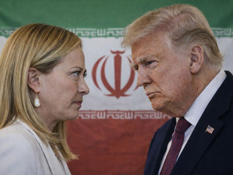 Trump proti Melonijevi: Je razpadla najtesnejša evropska vez Bele hiše?