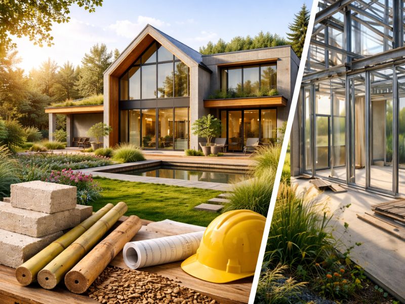Gradnja 2026: materiali, ki bodo spremenili prihodnost doma