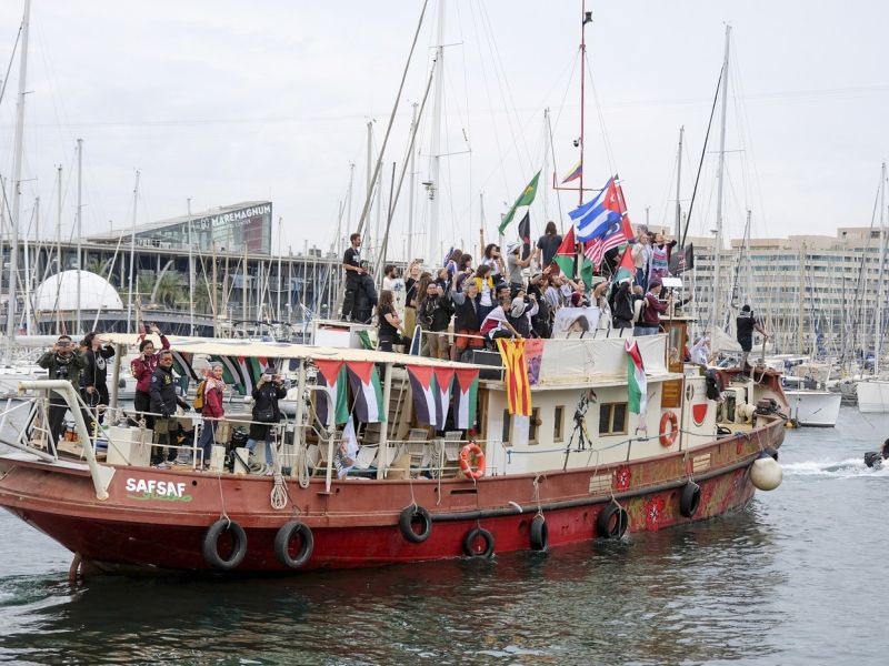 Proti Gazi krenila nova flotila, pridružil se ji je tudi Greenpeace