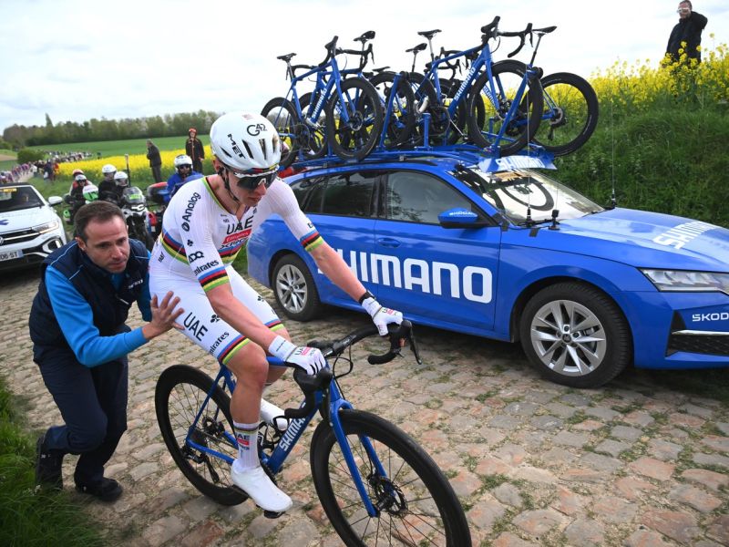 Noro, kaj bodo s Pogačarjevo ‘karjolo’ naredili pri Shimanu: Tega kolesa …