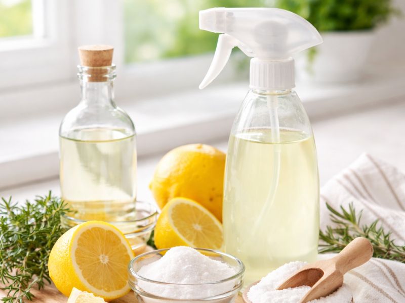 Naravna čistila, ki res delujejo (ne boste več kupovali kemije)