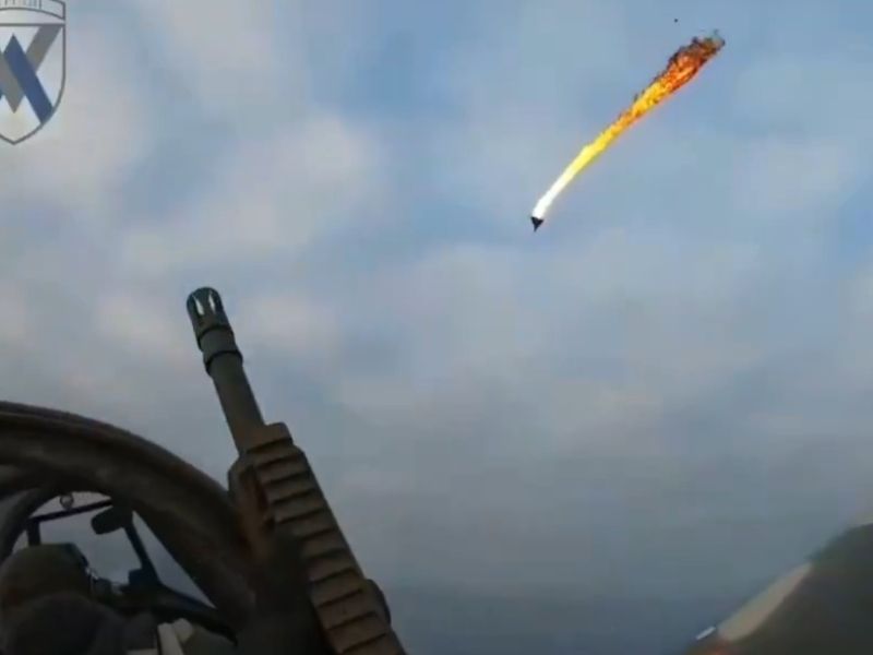 Ukrajinci shahede uspešno sestreljujejo iz propelerskih letal (video)