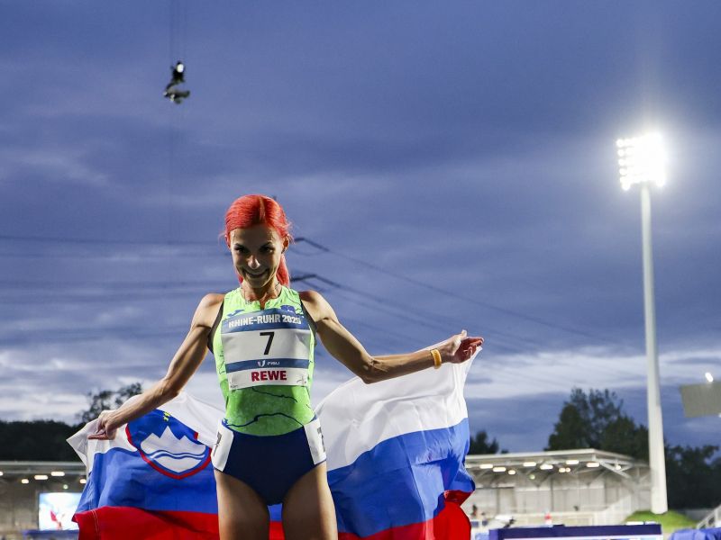 Lukanova z rekordom: Ko sem videla rezultat, sem jokala od sreče