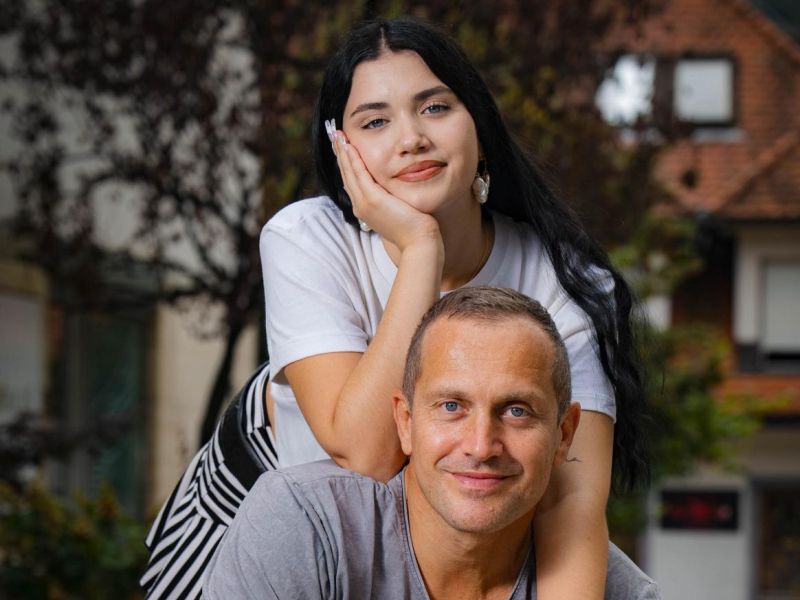 Jure Košir, ponosni očka. Hči Anika ima izjemen talent in prebuja Slovenijo