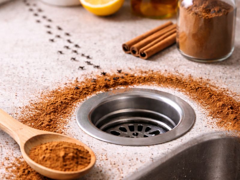 To začimbo stresite v odtok in mravlje izginejo