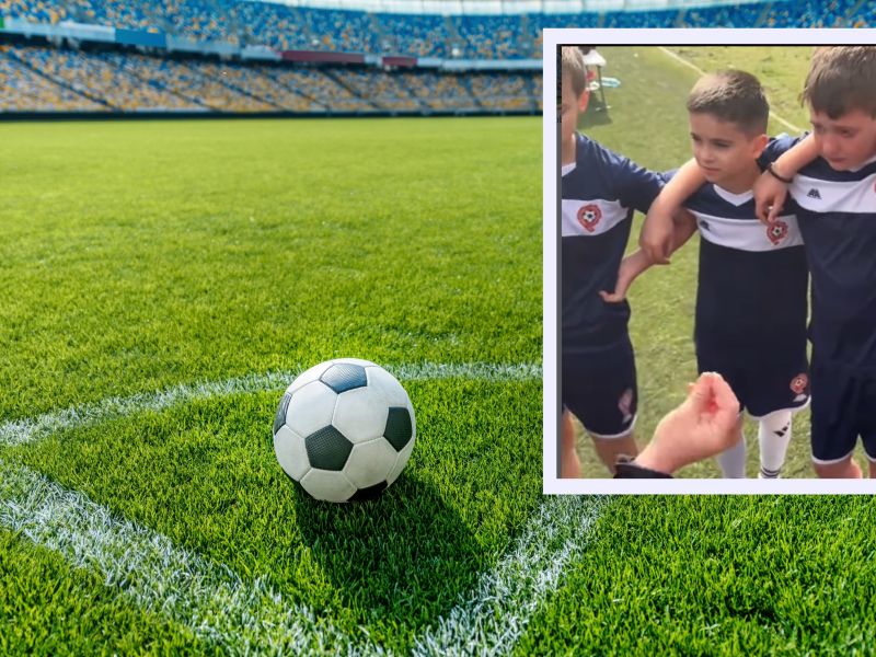 Otroci jokali kot dež, njihov trener pa storil nekaj, kar odmeva (video)