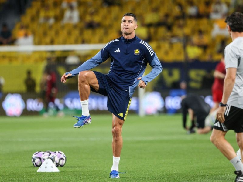 Cristiano Ronaldo na igrišču skupaj s sinom – očitno se bo zgodilo