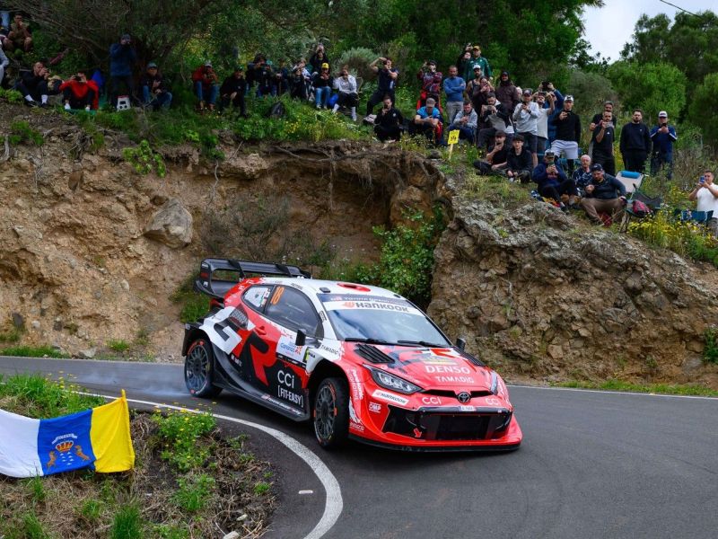 Katsuta najhitreje začel reli na Kanarskih otokih