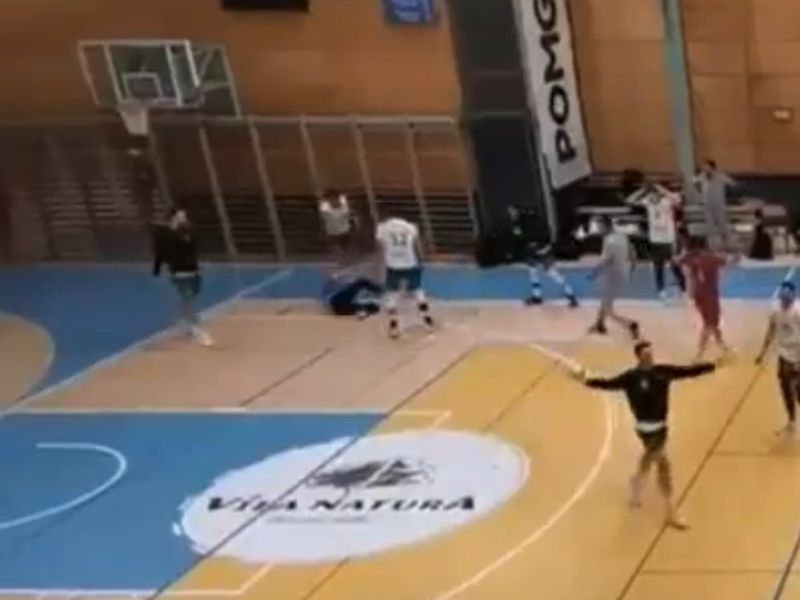 Šokantni prizor v Sloveniji: igralec fizično napadel sodnika, nato še…