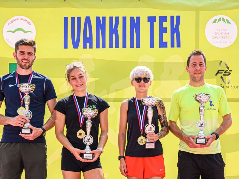 Rekordno število udeležencev na Ivankinem teku