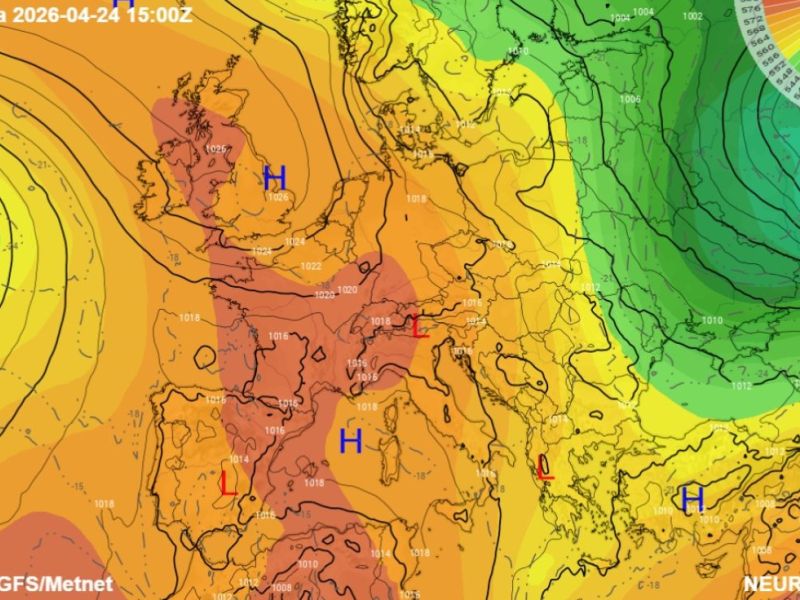 Zjutraj zmrzal, čez dan poletje, a ne za dolgo, sledi občutna ohladitev