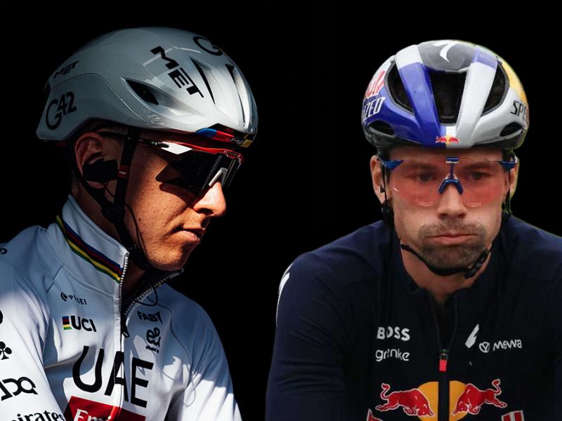 Izkušeni Roglič precej pred Pogačarjem, ki se podaja v neznano