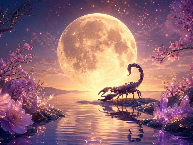 Škorpijonova polna luna 1. maja: Čustveni vrhunec leta in usodni preporod