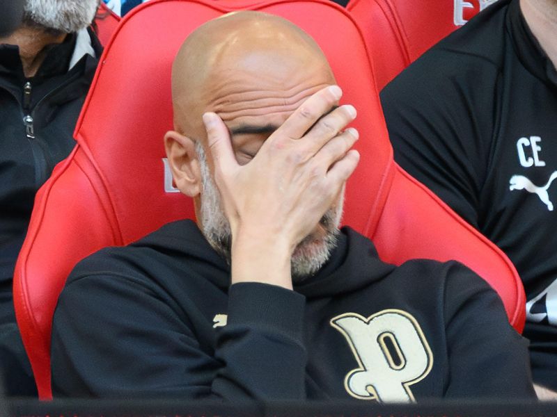 Kar je Guardiola delal v času lige prvakov, je obnorelo vse, tu so ga ujeli