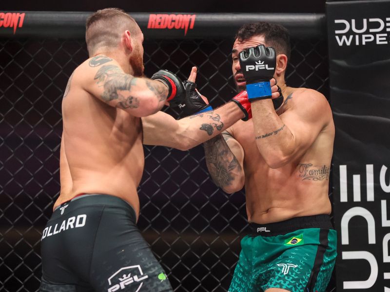 Borca MMA udarce delila kar na ulici, posnetek pretepaškega kaosa javen