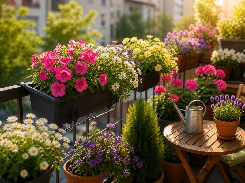 Balkon bo cvetel mesece – trik, ki ga morate poznati